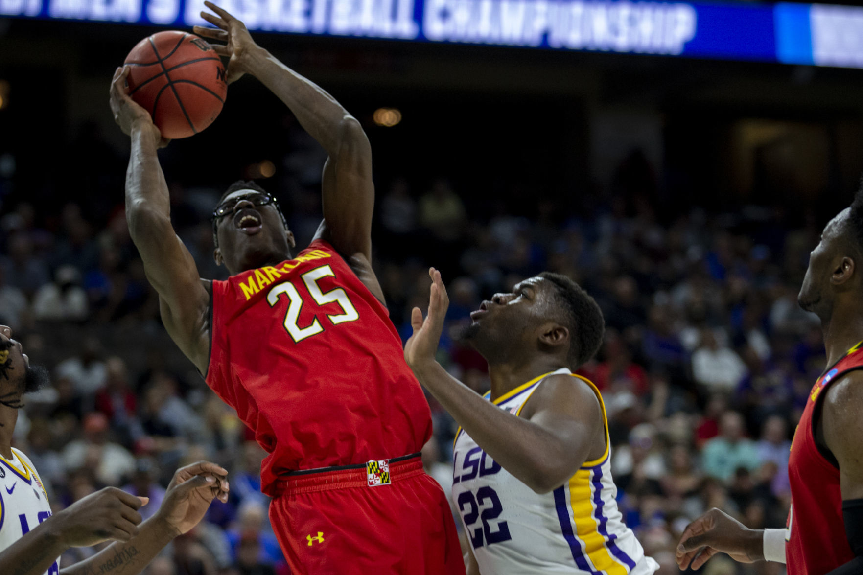 NCAA Maryland LSU Basketball